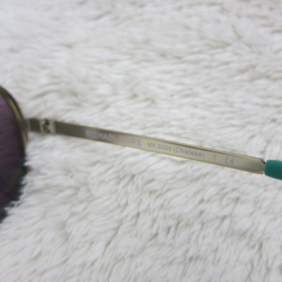 Michael Kors Chelsea Green Aviator Sunglasses - Picture 6 of 7